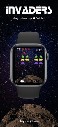 Invaders mini: Watch Game screenshot