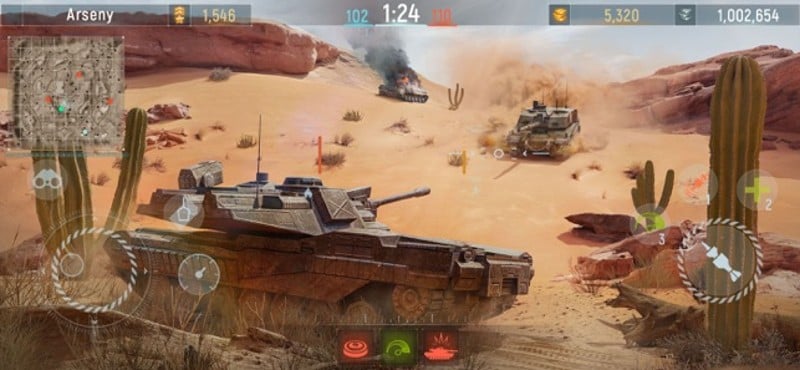 Modern Tanks: Military Battle screenshot