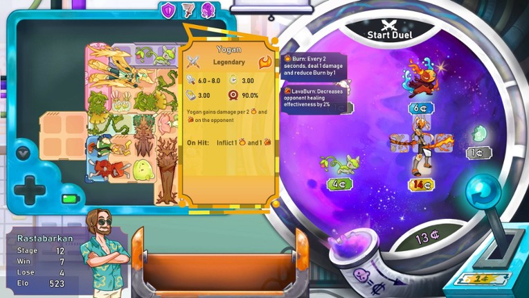 NEODUEL: Backpack Monsters screenshot