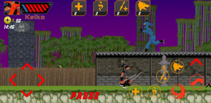Ninja Star Curse of the Swords screenshot