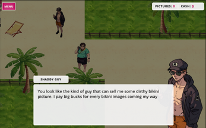 Perv with a cam screenshot