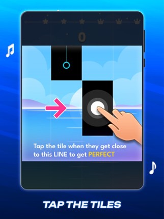 Piano Magic Sky 7: Music Games screenshot