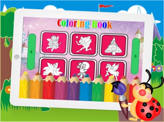 Princess fairy tail coloring winx club edition screenshot