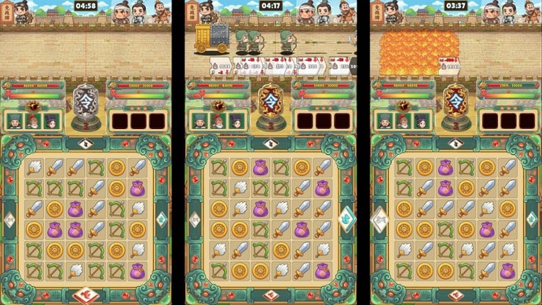 SanGuo Tactics: Touch to Match screenshot