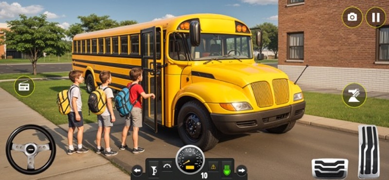 School bus driving 2025 Image