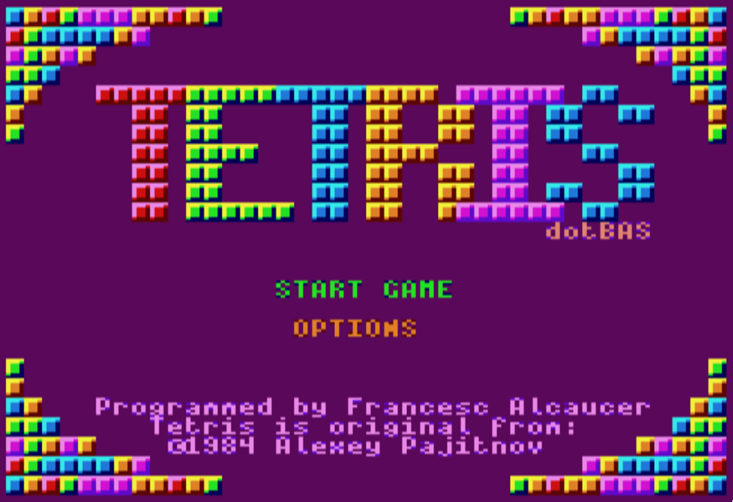 Games like Tetris dotBAS