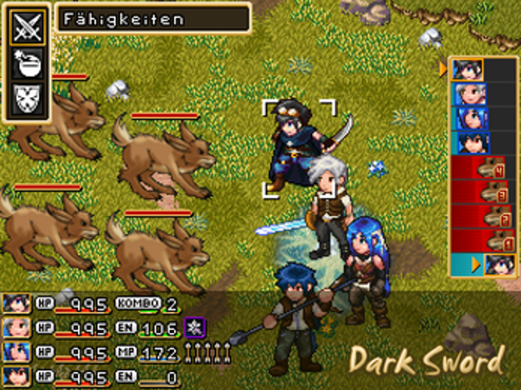 Dark Sword - Schwerter des Zwielichts (German) screenshot