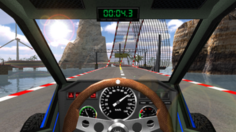 Deadly Car Stunts. Extreme Driving Image