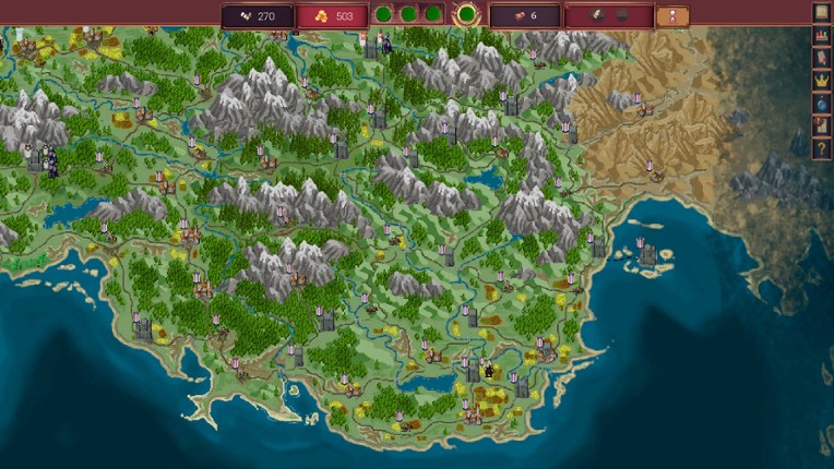 Fantasy Senate Simulator screenshot