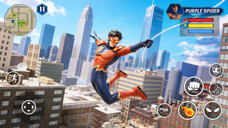 Titan Rope Hero: Vice City screenshot