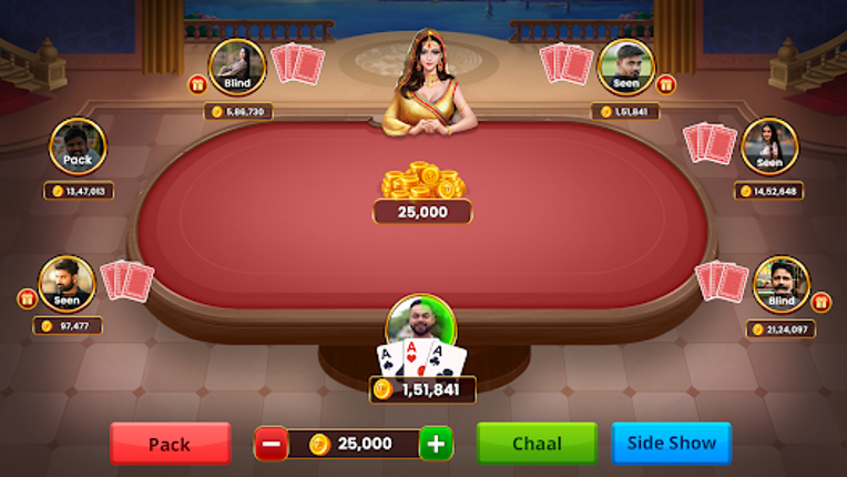 Teenpatti Multiplayer screenshot