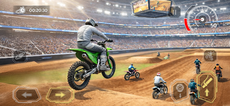 Dirt Bike Stunt Racing League Image