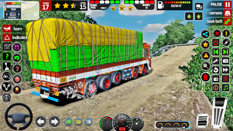 Indian Lorry Truck Driving 3d screenshot