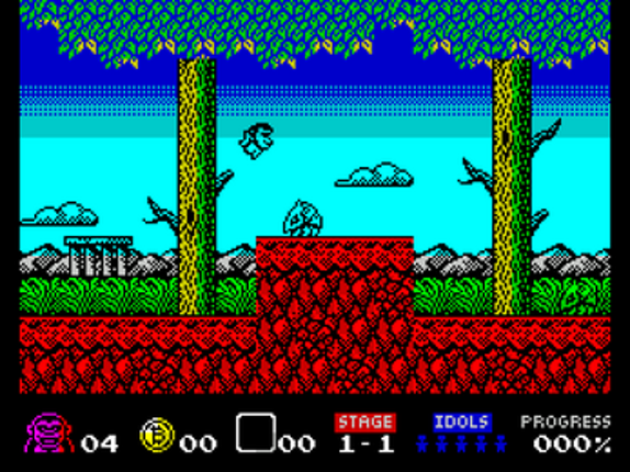 Tokimal (ZX Spectrum 128k) screenshot