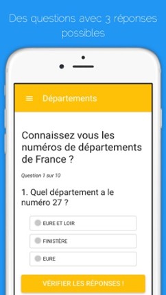 Géo Quiz France screenshot