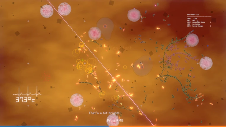 Germ Swarm: Evolution & Mutation Image