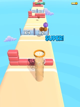Hoop Run 3D! screenshot