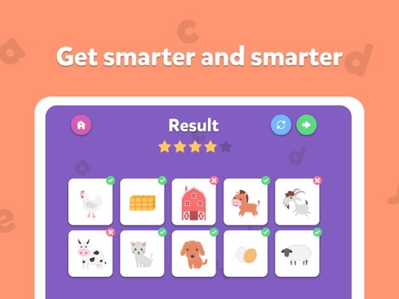 I learn to read screenshot
