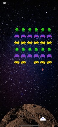 Invaders mini: Watch Game screenshot