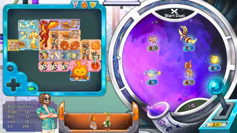 NEODUEL: Backpack Monsters screenshot