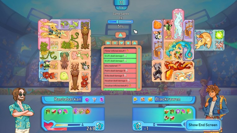 NEODUEL: Backpack Monsters screenshot