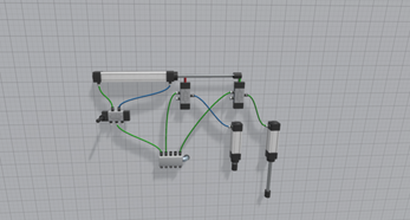PNEUMASIM - Didactic Pneumatic Simulator Image