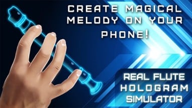 Real Flute Hologram Simulator Image