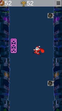 Santa Upward Race Image