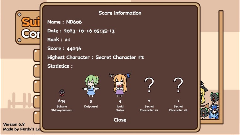 Suika Combination screenshot