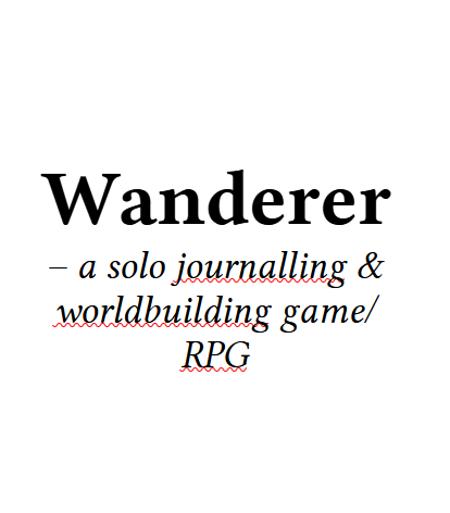 Games like Wanderer solo-RPG