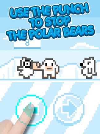 Yeti VS Polar Bear - Giant Fist Of Our Furry Bigfoot Kaiju Monster Friends screenshot