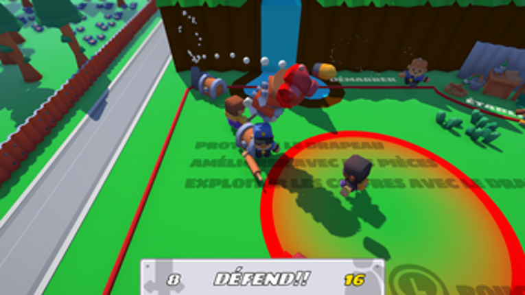 À l'aide! Je suis un garde frontière et on n'arrête pas de me voler mon panneau! screenshot