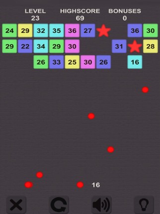 Balls and Bricks screenshot