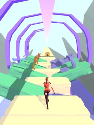 Blocky Runner! screenshot
