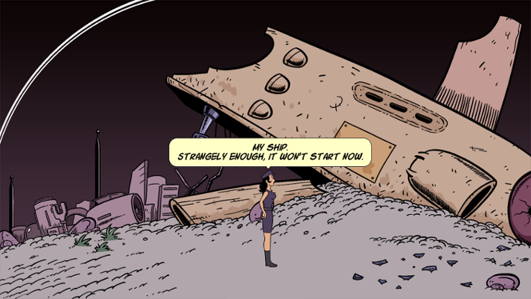 Clotilde Soffritti in Never Double Park your Spaceship screenshot