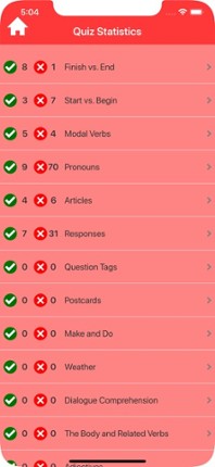 Elementary English Grammar screenshot