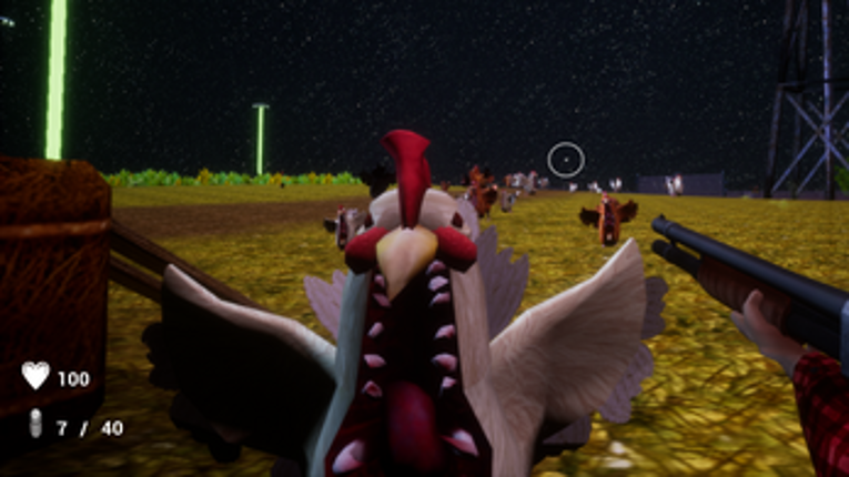 Escape the TERROR farm: Rising of the Alien ZOMBIE chickens (eng, rus) screenshot