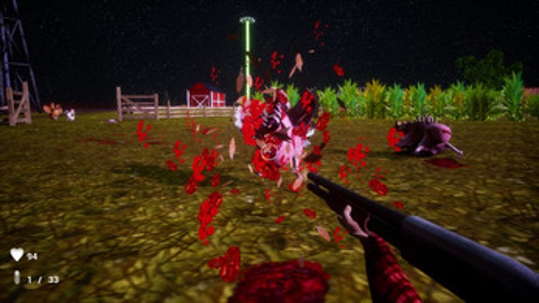 Escape the TERROR farm: Rising of the Alien ZOMBIE chickens (eng, rus) screenshot