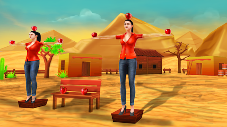 Apple Shooter Game - 3D screenshot