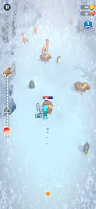 Freezing Man Image