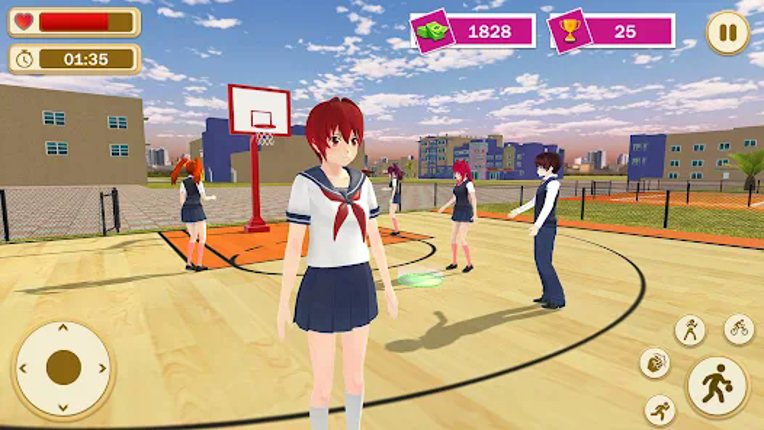 High School Girl Life Sim 3D Image