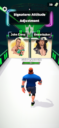 Wrestling Trivia Run screenshot