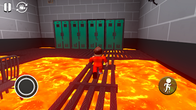 Lava Prison Escape: Obby Run screenshot