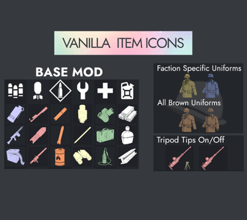 [Foxhole] Vanilla Item icons Image