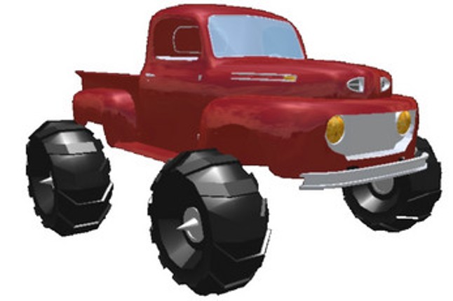 Monster Truck Park 3D screenshot