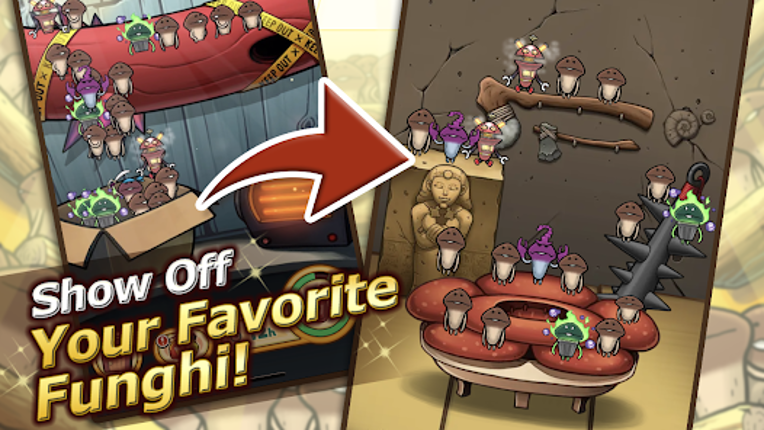 Idle Mushroom Garden Deluxe screenshot