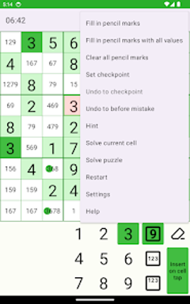 Open Sudoku screenshot