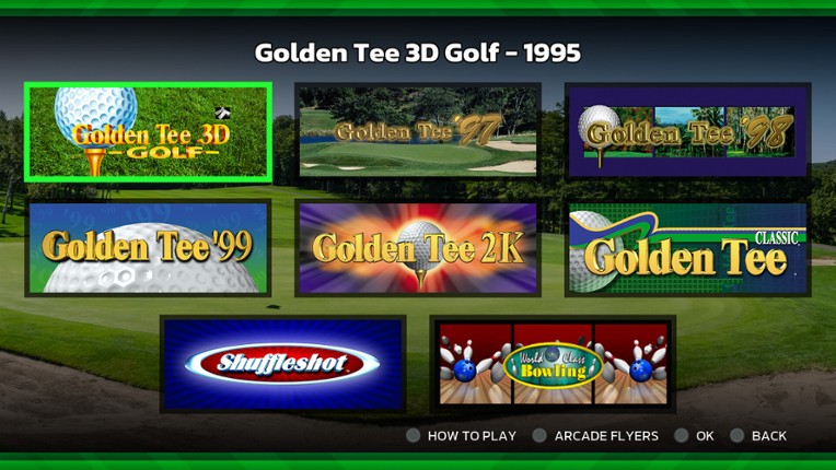 Golden Tee Arcade Classics screenshot