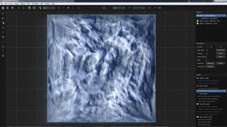 GPU Terrain Painter screenshot