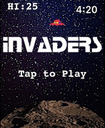 Invaders mini: Watch Game screenshot